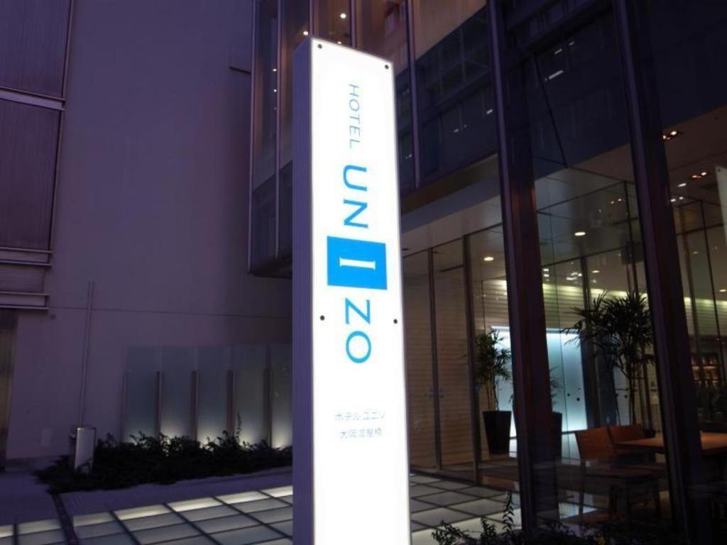 Hotel Unizo Osaka Yodoyabashi Exterior foto